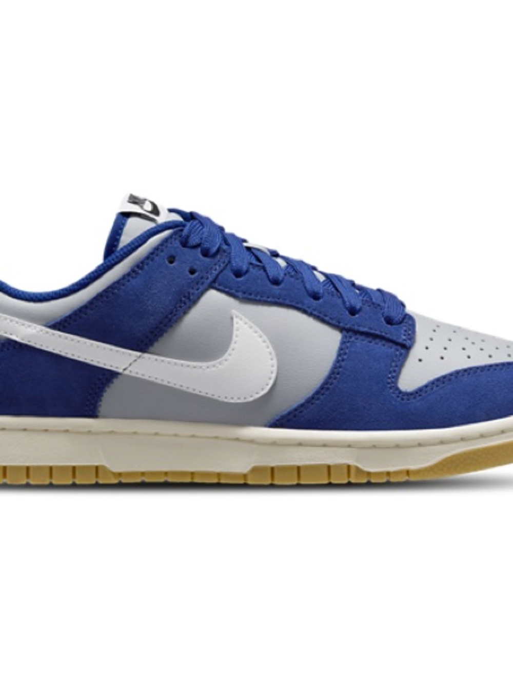 Nike Men’s Dunk Low Retro SE Essentials, Wolf Grey/White/Deep Royal Blue
